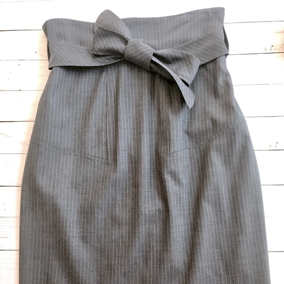 Club Monaco Dresses & Skirts - Club Monaco Gray Pinstripe Skirt